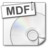 File Types mdf Icon